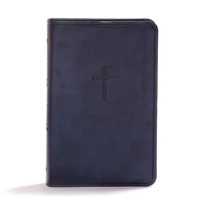 Cover: 9781535905725 | CSB Compact Bible, Value Edition, Navy Leathertouch | Holman | Buch