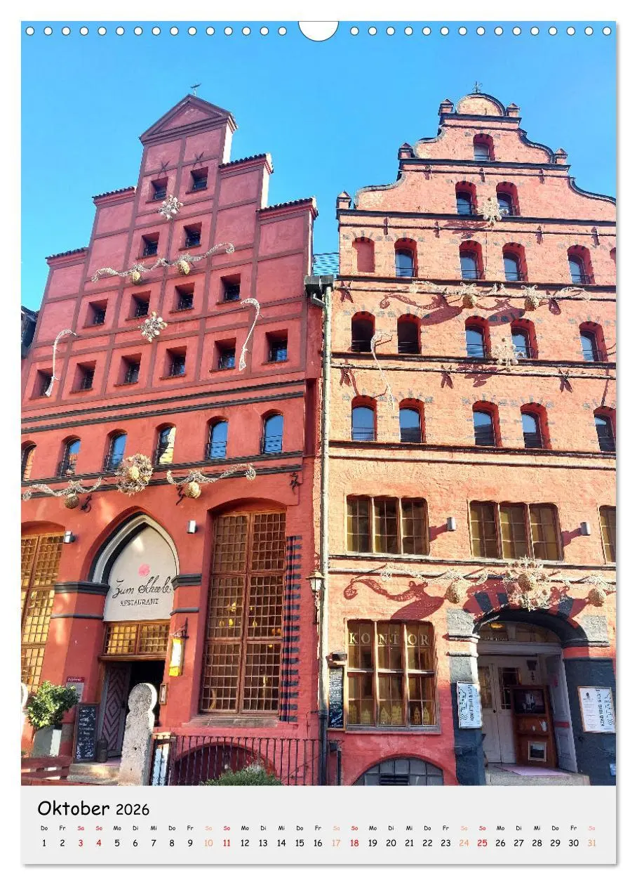 Bild: 9783457285725 | Stralsund - Altstadt und Hafen (Wandkalender 2026 DIN A3 hoch),...