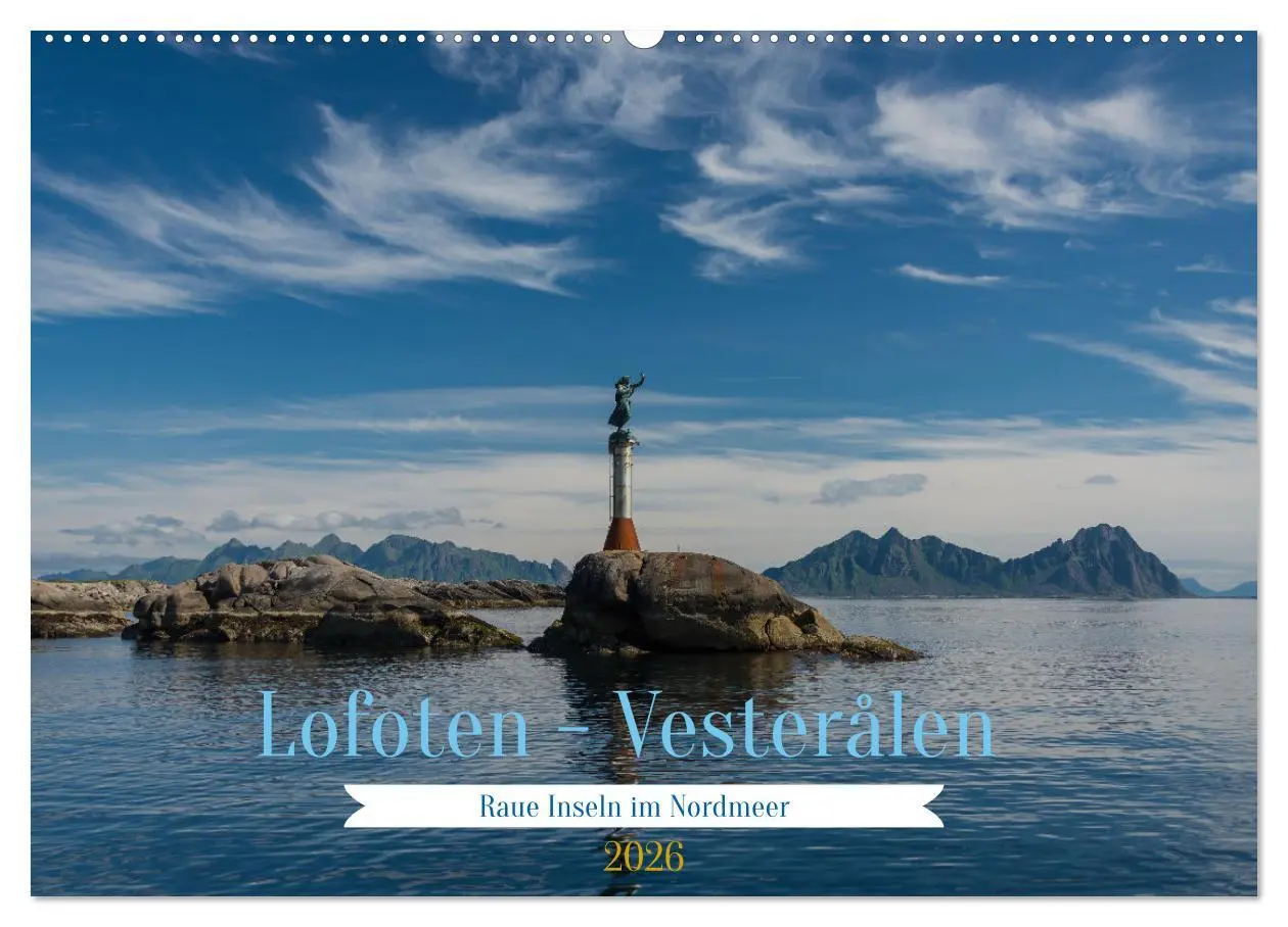 Cover: 9783457805725 | Lofoten Vesterålen (Wandkalender 2026 DIN A2 quer), CALVENDO...