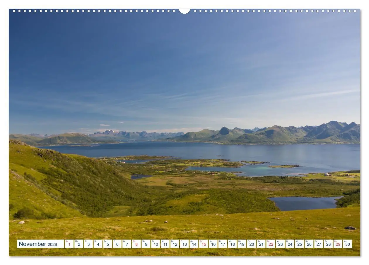 Bild: 9783457805725 | Lofoten Vesterålen (Wandkalender 2026 DIN A2 quer), CALVENDO...