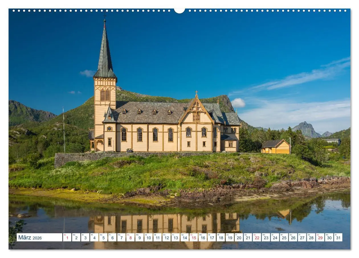 Bild: 9783457805725 | Lofoten Vesterålen (Wandkalender 2026 DIN A2 quer), CALVENDO...