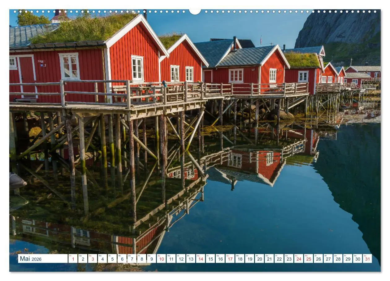 Bild: 9783457805725 | Lofoten Vesterålen (Wandkalender 2026 DIN A2 quer), CALVENDO...
