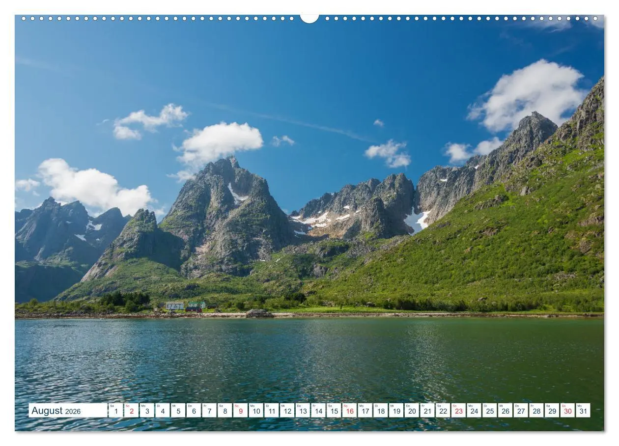 Bild: 9783457805725 | Lofoten Vesterålen (Wandkalender 2026 DIN A2 quer), CALVENDO...