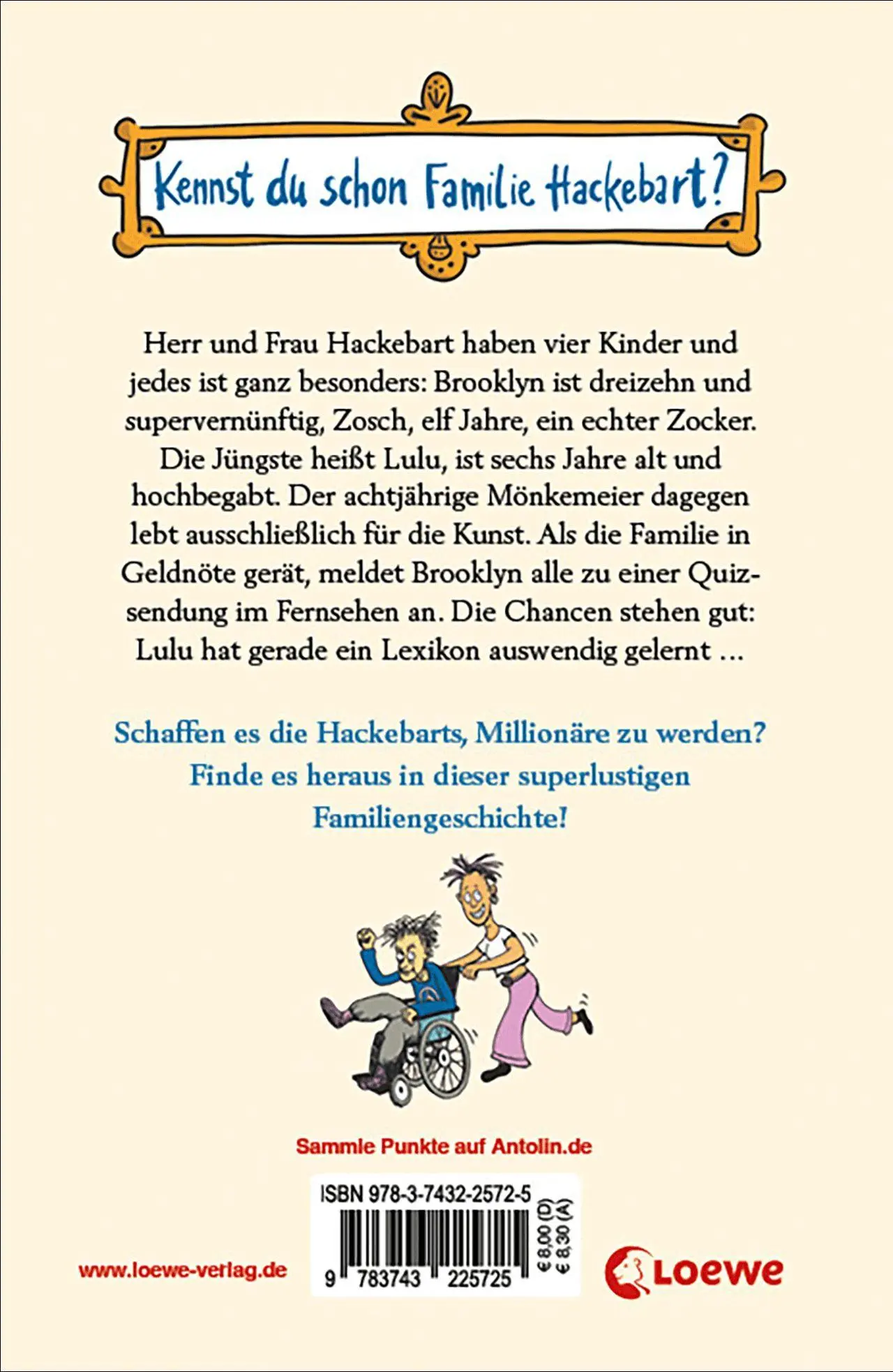 Bild: 9783743225725 | Crazy Family (Band 1) - Die Hackebarts räumen ab! | Markus Orths