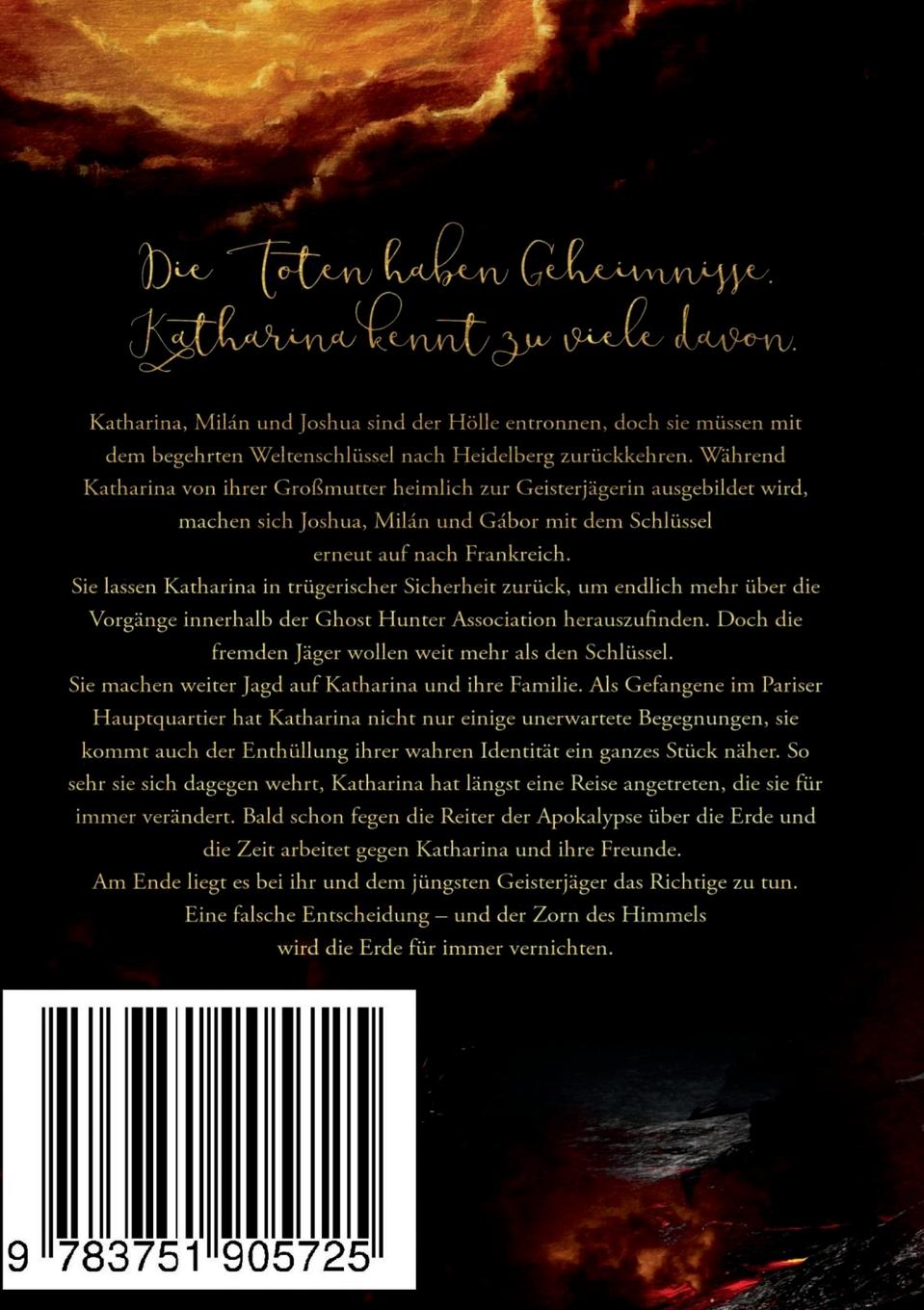 Rückseite: 9783751905725 | Hekates Erbe | Der Schlüssel des Himmels | Sarah Short | Taschenbuch