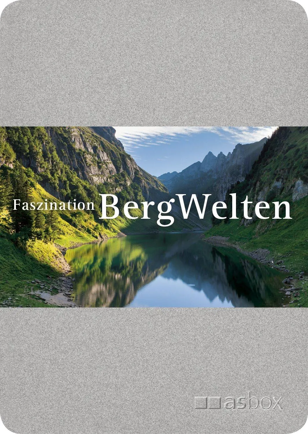 Cover: 9783906055725 | Faszination Bergwelten, Postkartenbox | Roland Gerth | Box | 50 S.
