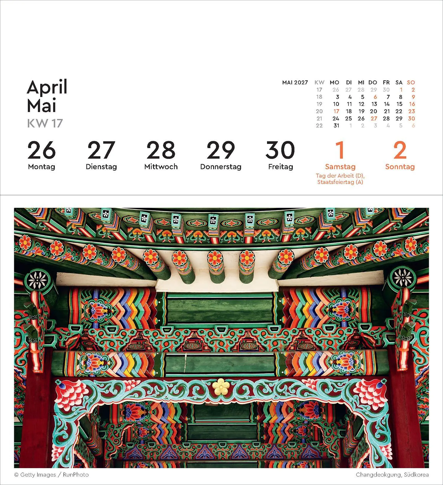 Bild: 9783965915725 | Faszination Fernost - KUNTH Postkartenkalender 2027 | Kalender | 53 S.