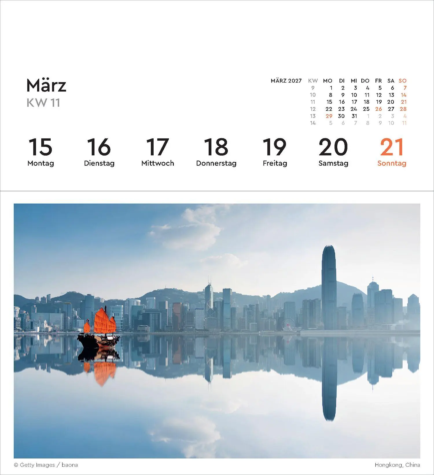 Bild: 9783965915725 | Faszination Fernost - KUNTH Postkartenkalender 2027 | Kalender | 53 S.