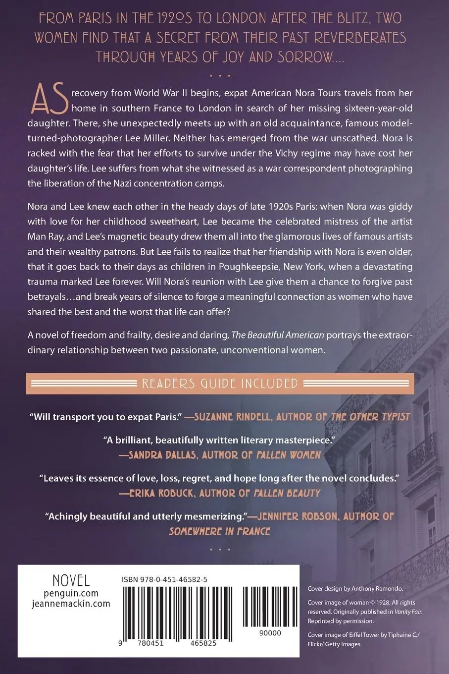 Rückseite: 9780451465825 | The Beautiful American | Jeanne Mackin | Taschenbuch | Englisch | 2014