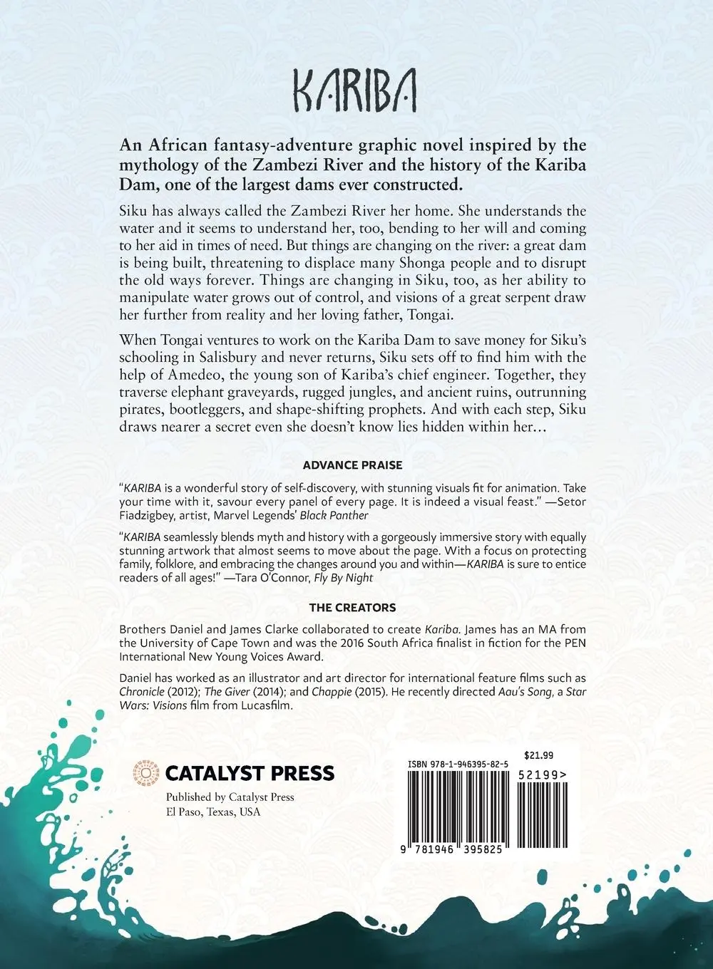 Rückseite: 9781946395825 | Kariba | Daniel Clarke | Taschenbuch | Kartoniert / Broschiert | 2023