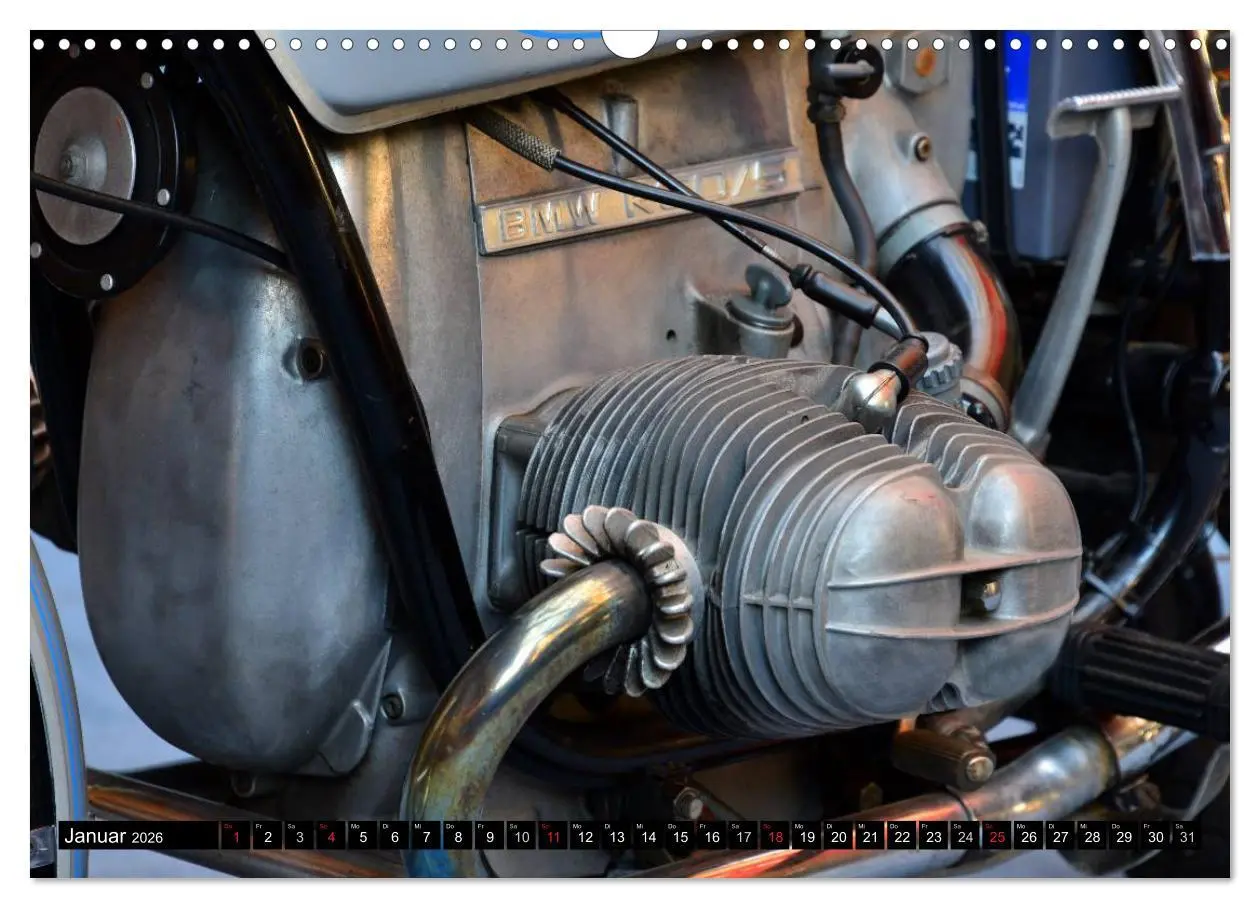 Bild: 9783516125825 | BMW R 60/5 (Wandkalender 2026 DIN A3 quer), CALVENDO Monatskalender