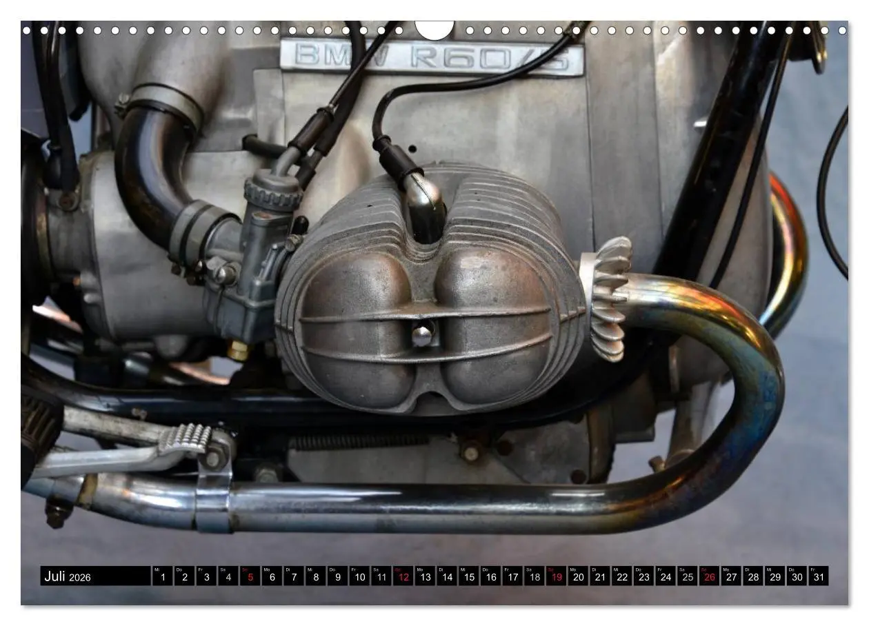 Bild: 9783516125825 | BMW R 60/5 (Wandkalender 2026 DIN A3 quer), CALVENDO Monatskalender