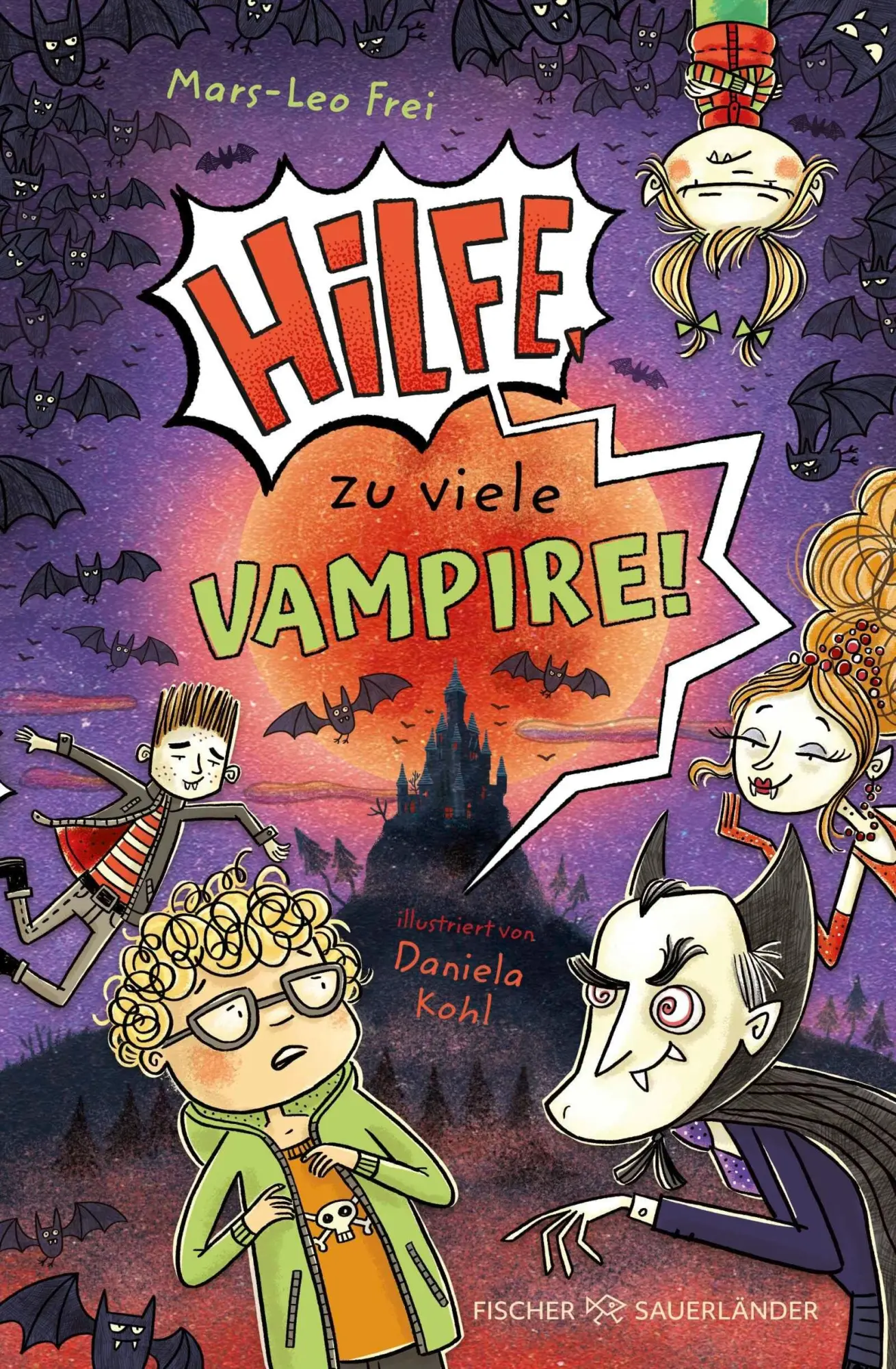 Cover: 9783737375825 | Hilfe, zu viele Vampire! | Mars-Leo Frei | Buch | Hilfe, zu viele