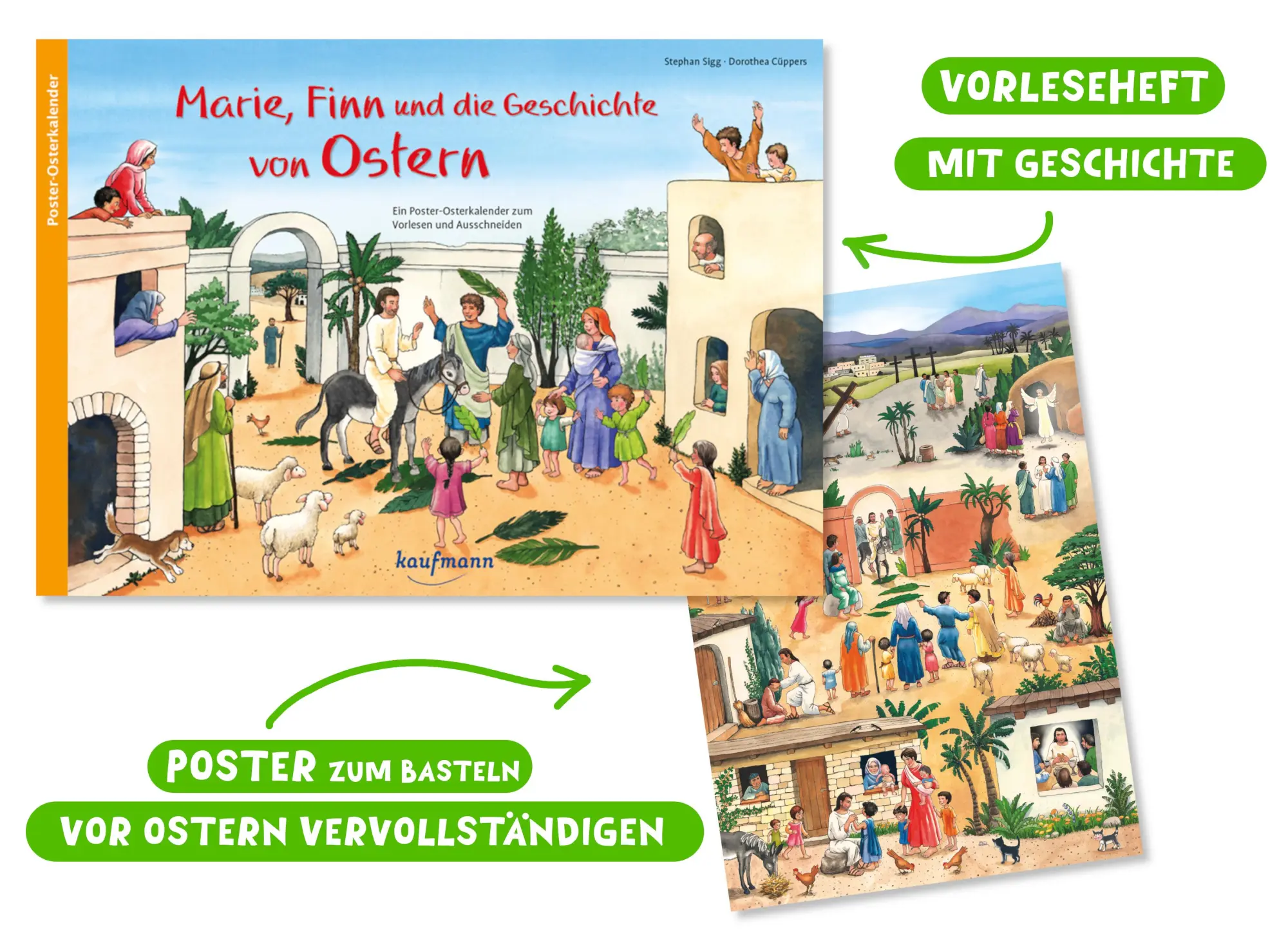 Bild: 9783780605825 | Marie, Finn und die Geschichte von Ostern | Stephan Sigg | Taschenbuch