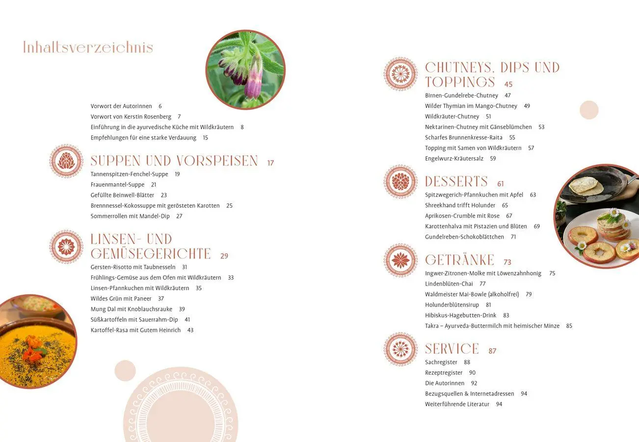 Bild: 9783818625825 | Ayurveda mit Wildkräutern | Daniela Dörflinger Bruggeman (u. a.)
