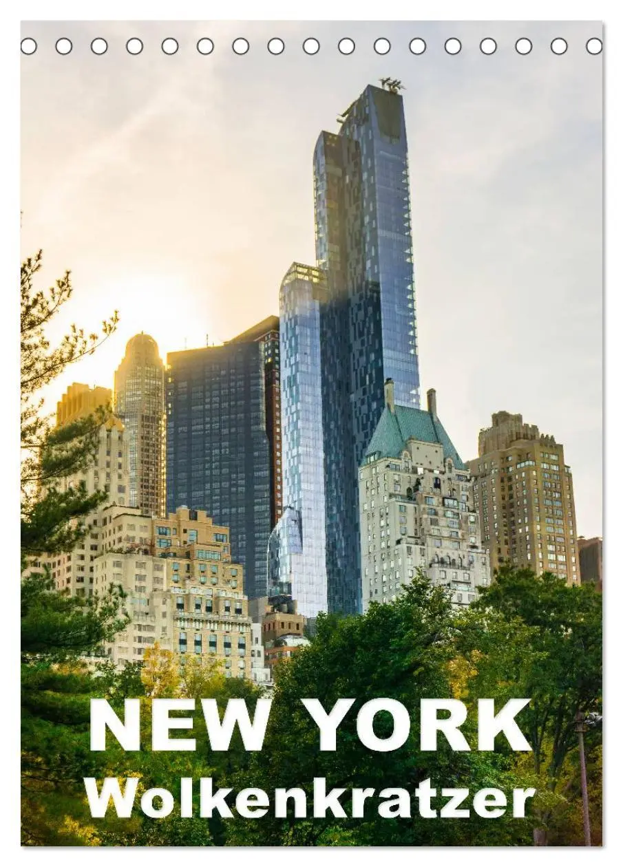 Cover: 9783516425925 | New York Wolkenkratzer (Tischkalender 2026 DIN A5 hoch), CALVENDO...