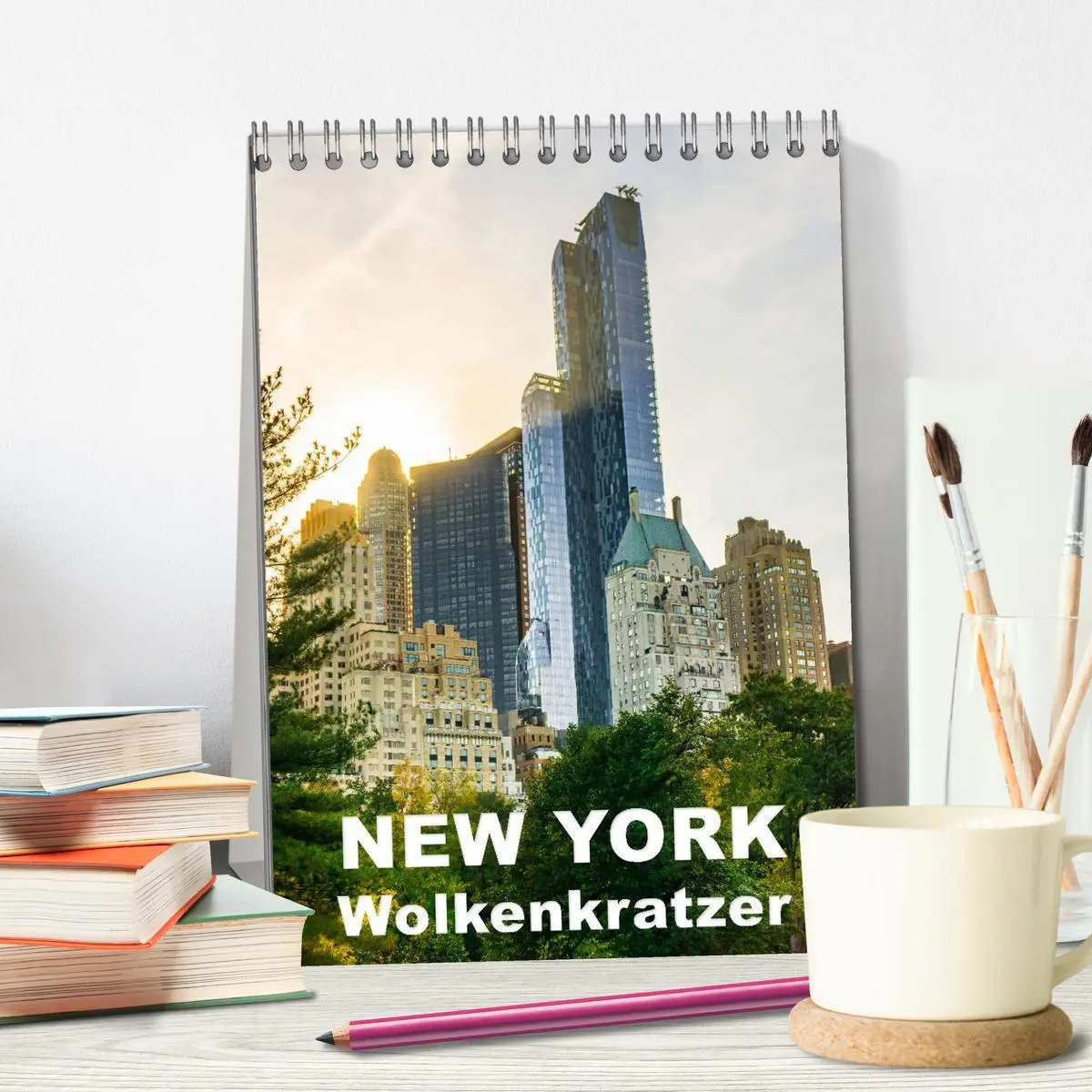 Bild: 9783516425925 | New York Wolkenkratzer (Tischkalender 2026 DIN A5 hoch), CALVENDO...