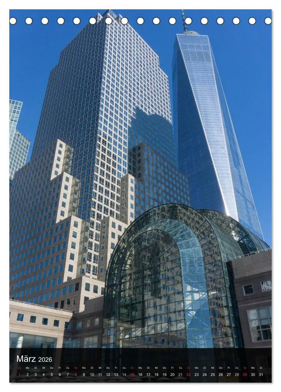 Bild: 9783516425925 | New York Wolkenkratzer (Tischkalender 2026 DIN A5 hoch), CALVENDO...