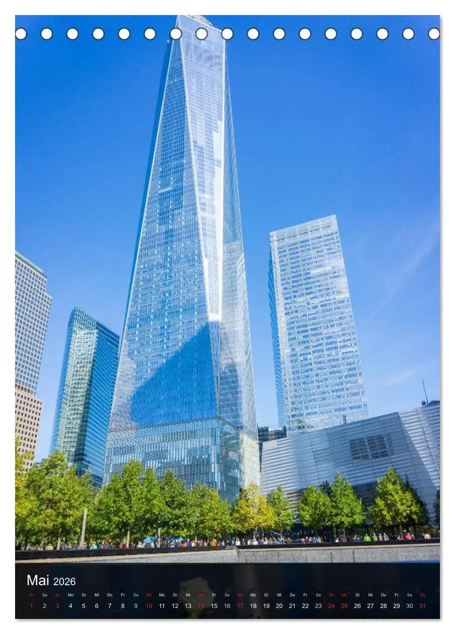 Bild: 9783516425925 | New York Wolkenkratzer (Tischkalender 2026 DIN A5 hoch), CALVENDO...