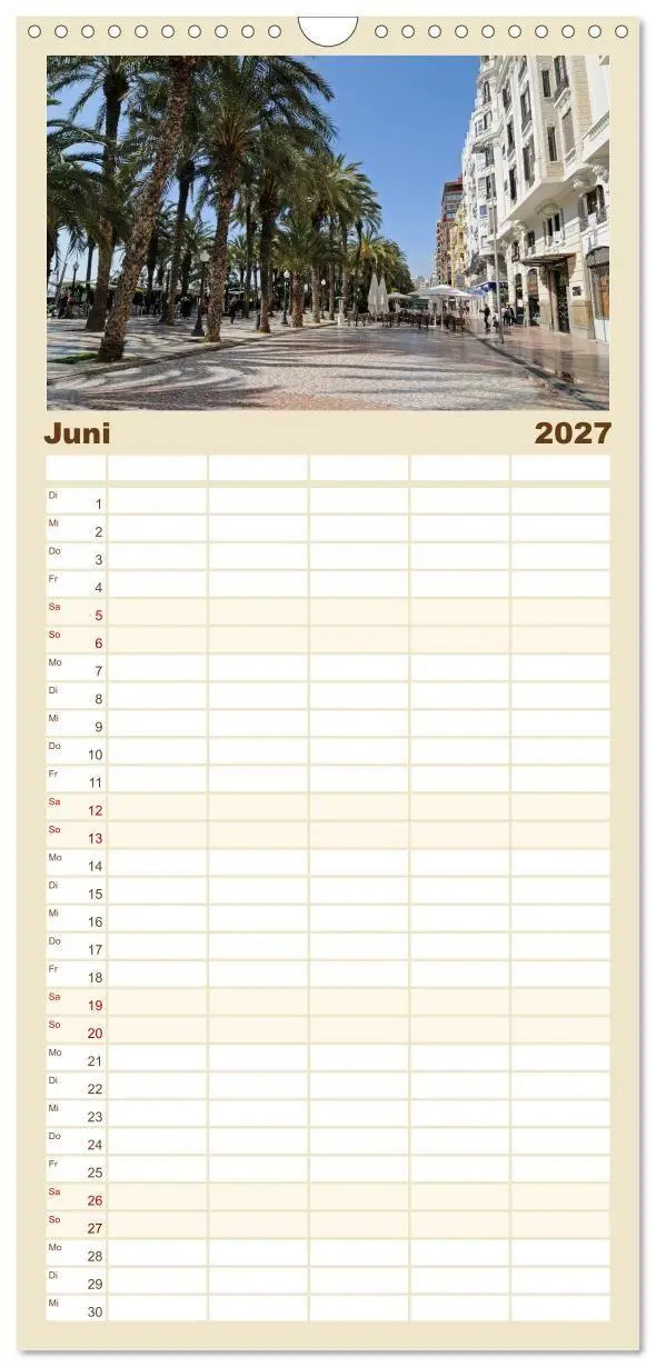 Bild: 9783594335925 | Familienplaner 2027 - Costa Blanca - Spaniens weiße Küste mit 5...