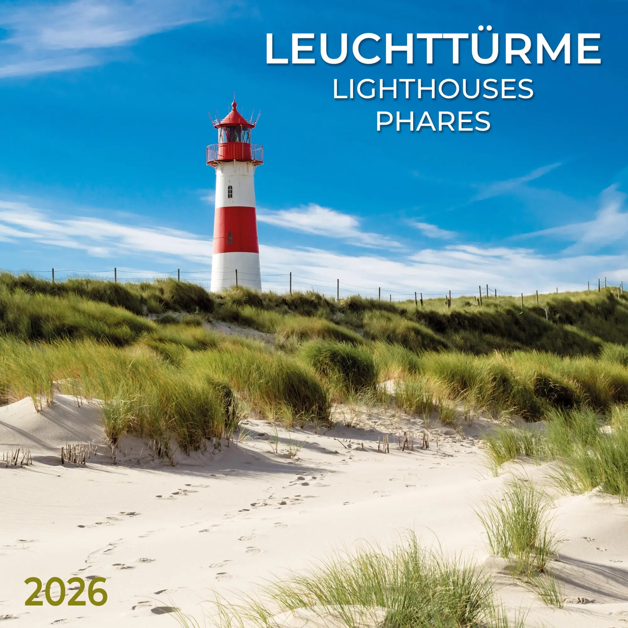 Cover: 9783959295925 | Leuchttürme 2026 | Kalender 2026 | Kalender | Artwork Edition | 28 S.