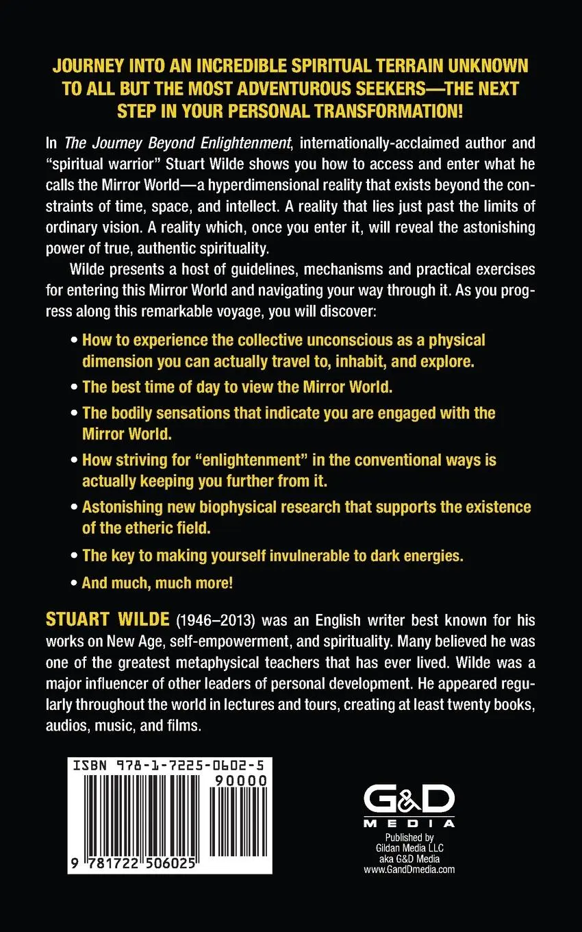 Rückseite: 9781722506025 | The Journey Beyond Enlightenment | Stuart Wilde | Taschenbuch | 2023