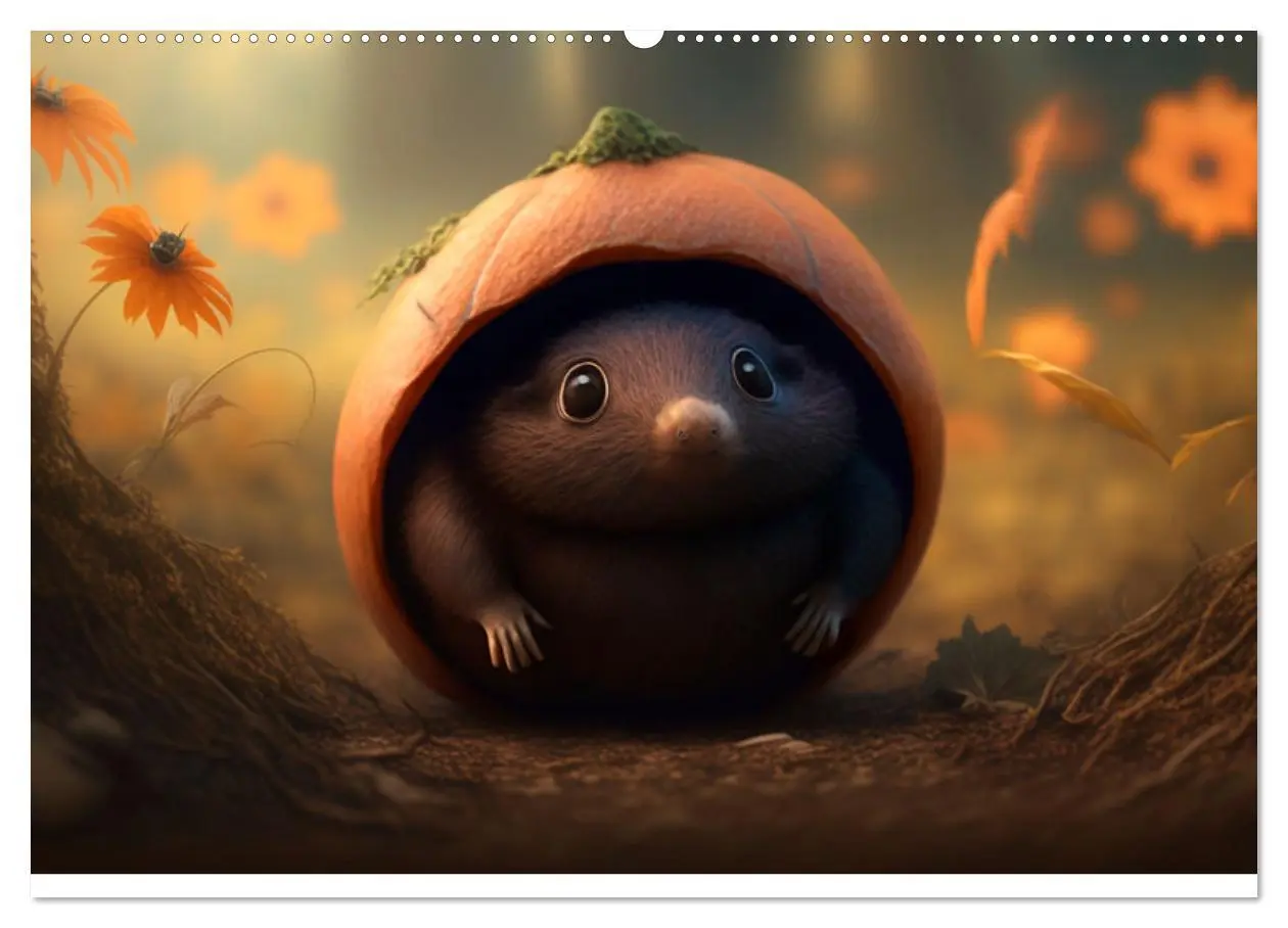 Bild: 9783457536025 | Maulwurf Mania Ein Jahr voller absurder Abenteuer (Wandkalender...