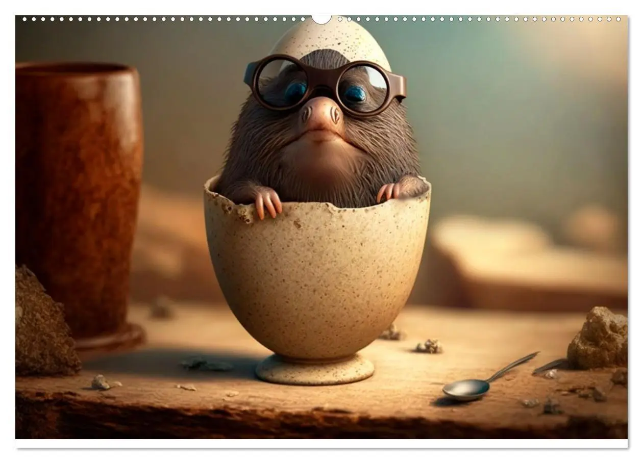 Bild: 9783457536025 | Maulwurf Mania Ein Jahr voller absurder Abenteuer (Wandkalender...