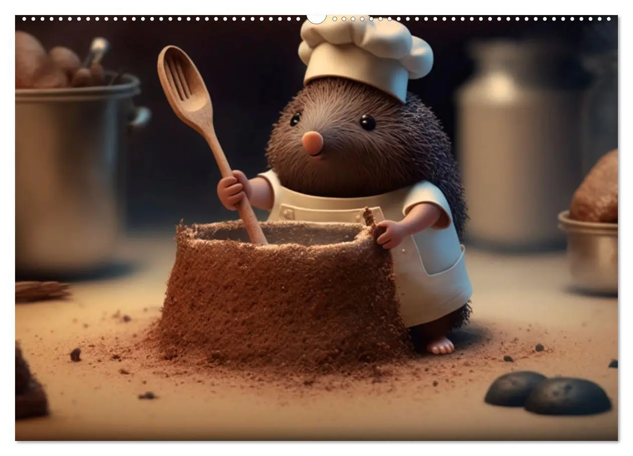 Bild: 9783457536025 | Maulwurf Mania Ein Jahr voller absurder Abenteuer (Wandkalender...