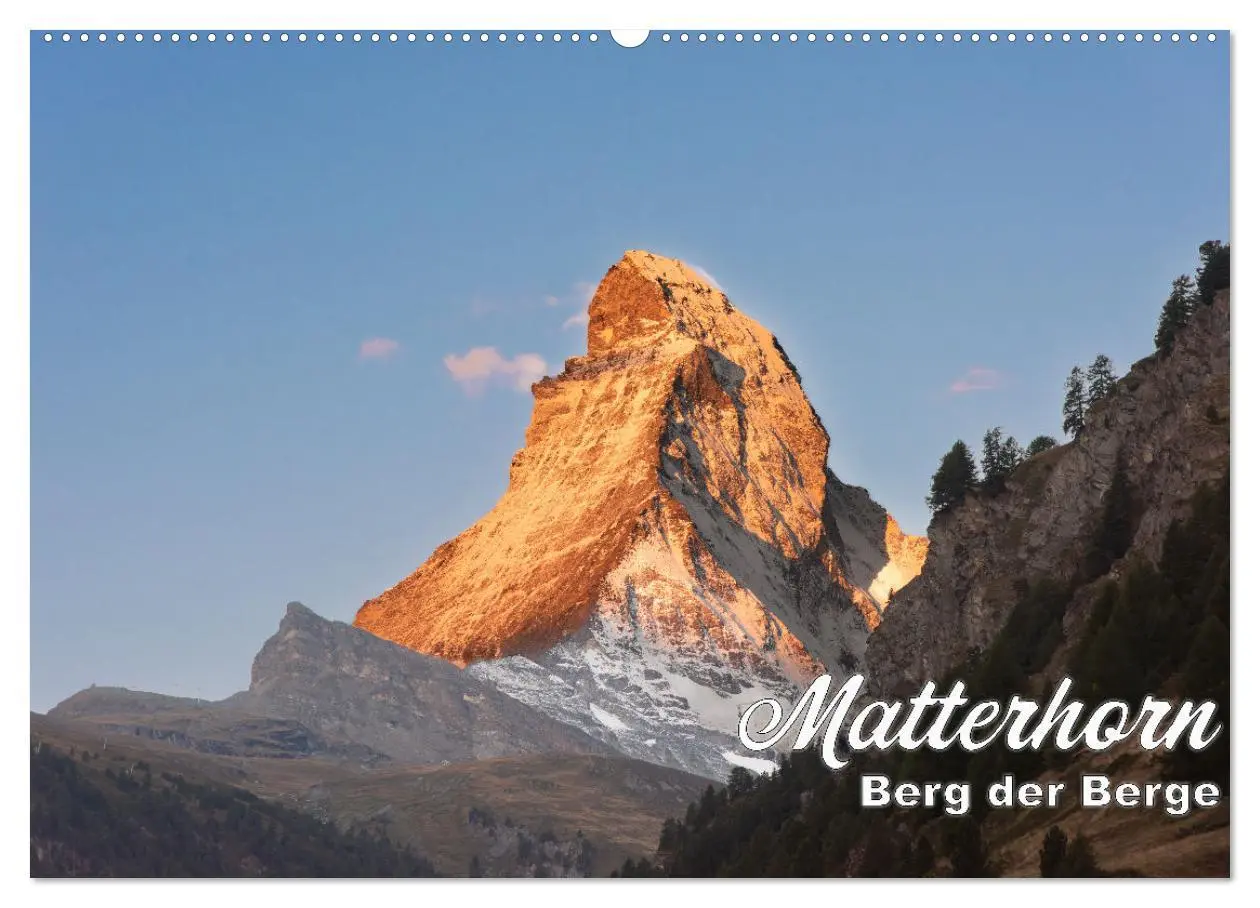 Cover: 9783516006025 | Matterhorn - Berg der Berge (Wandkalender 2026 DIN A2 quer),...