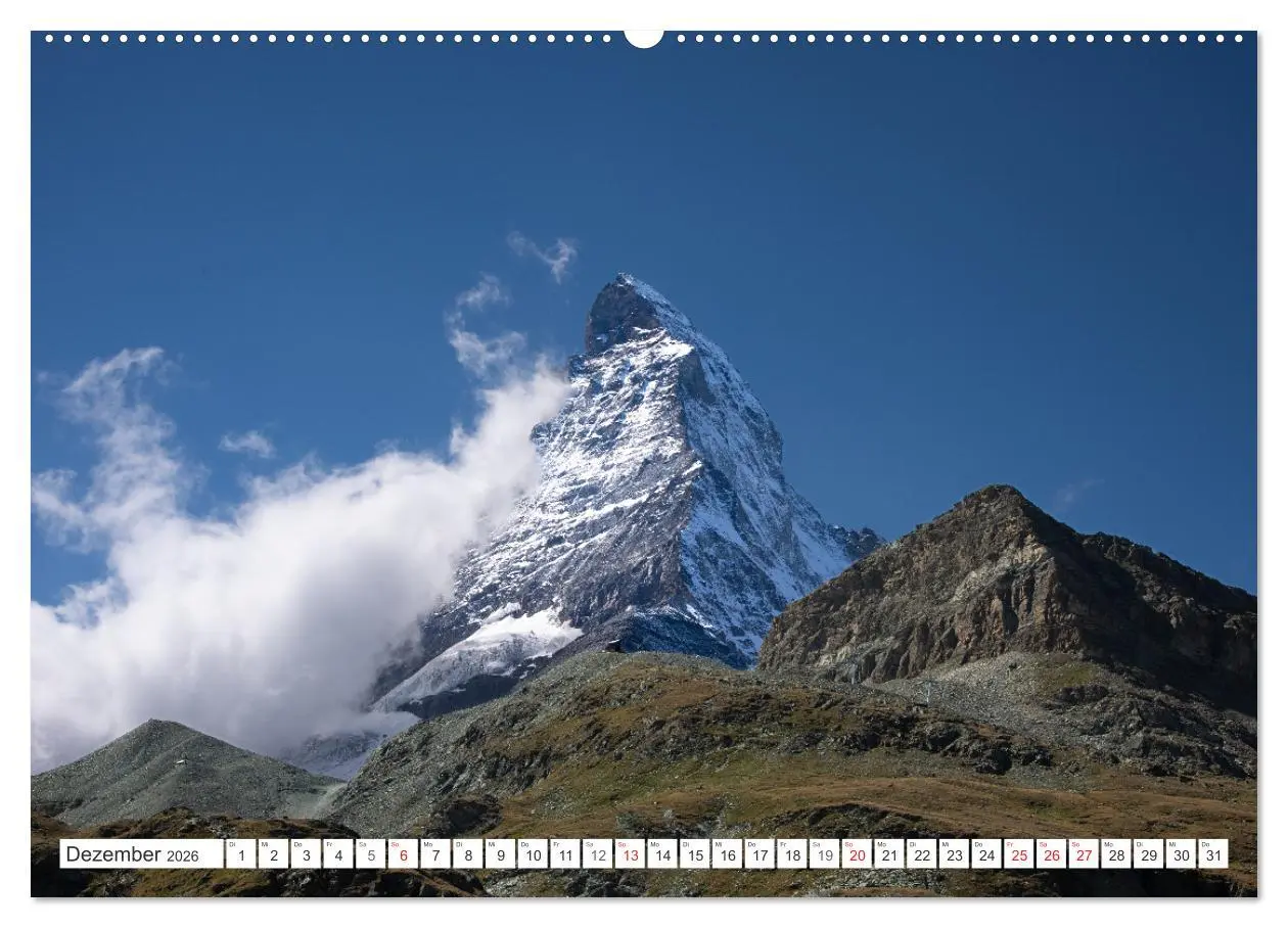 Bild: 9783516006025 | Matterhorn - Berg der Berge (Wandkalender 2026 DIN A2 quer),...
