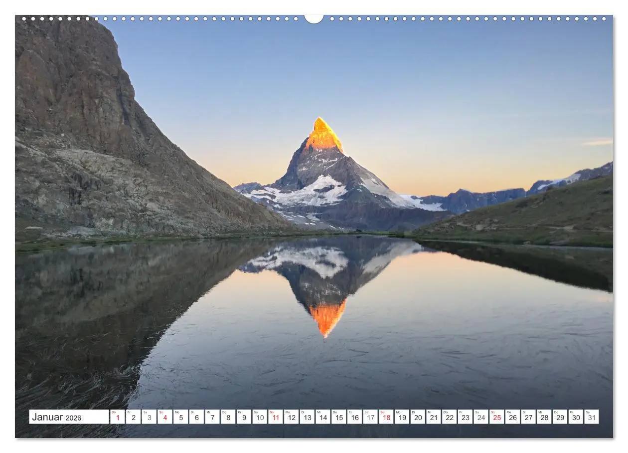 Bild: 9783516006025 | Matterhorn - Berg der Berge (Wandkalender 2026 DIN A2 quer),...