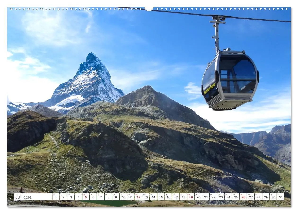 Bild: 9783516006025 | Matterhorn - Berg der Berge (Wandkalender 2026 DIN A2 quer),...