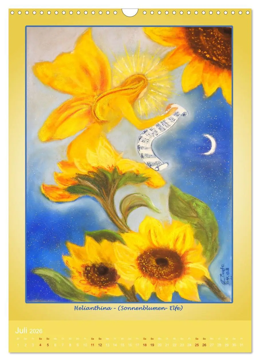 Bild: 9783516246025 | Die fabelhafte Welt meiner Elfen (Wandkalender 2026 DIN A3 hoch),...