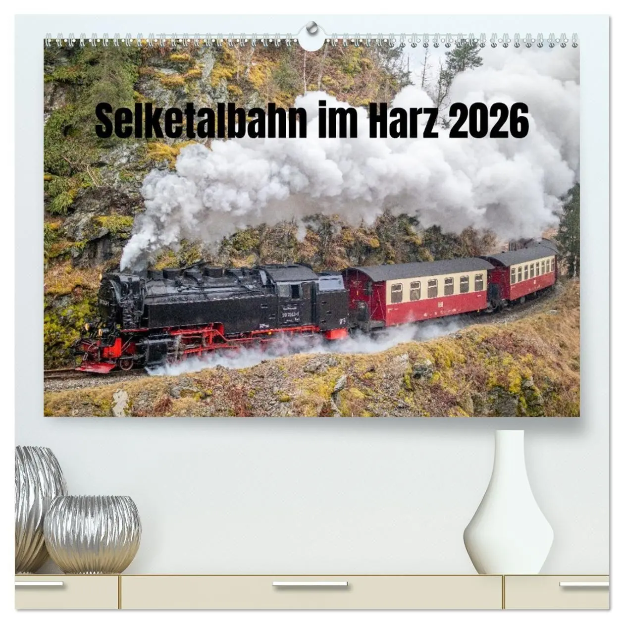 Cover: 9783516626025 | Selketalbahn im Harz (hochwertiger Premium Wandkalender 2026 DIN A2...