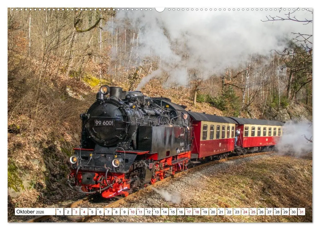 Bild: 9783516626025 | Selketalbahn im Harz (hochwertiger Premium Wandkalender 2026 DIN A2...