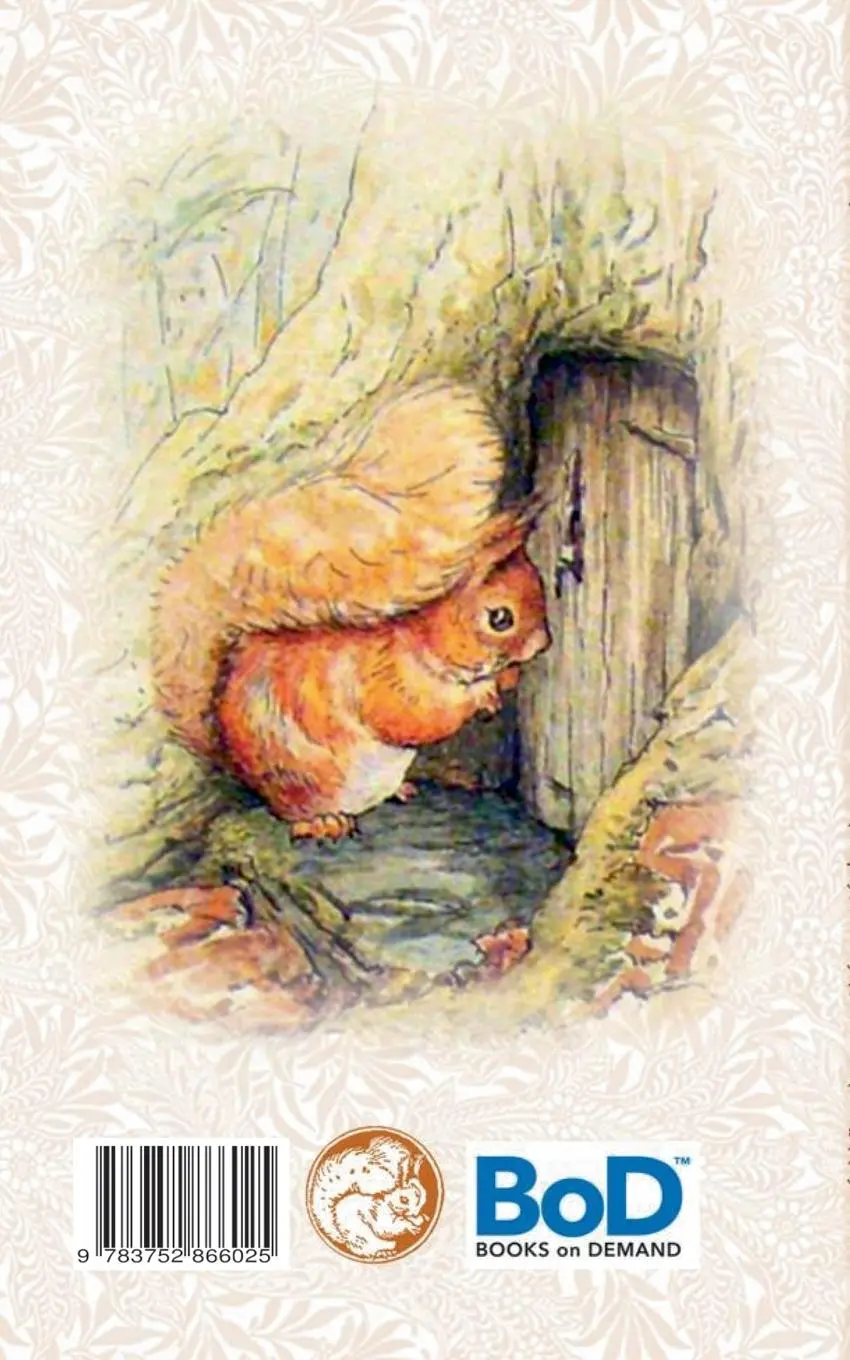 Rückseite: 9783752866025 | Das Eichhörnchen Nutkin Notizbuch ( Peter Hase ) | Potter (u. a.)