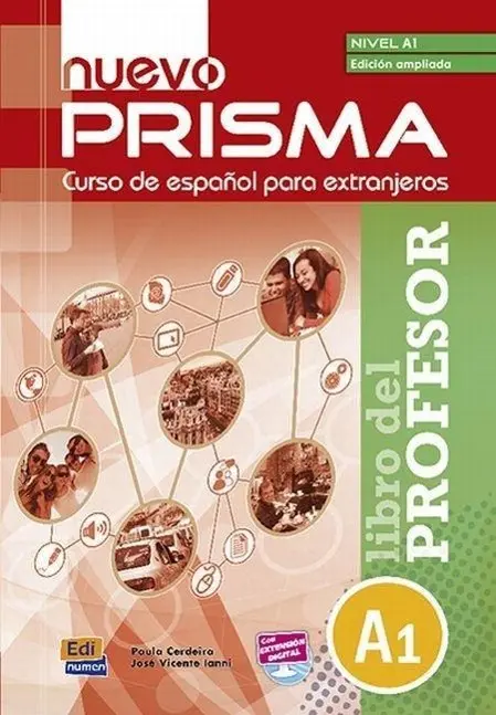 Cover: 9788498486025 | Nuevo prisma, A1. Libro del profesor | José Vicente Ianni (u. a.)