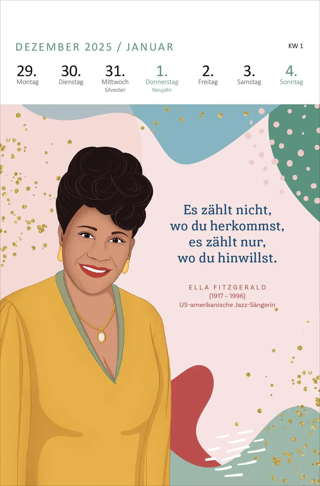 Bild: 4014489136125 | Wochenkalender Kluge Frauen, die die Welt und uns inspirieren 2026