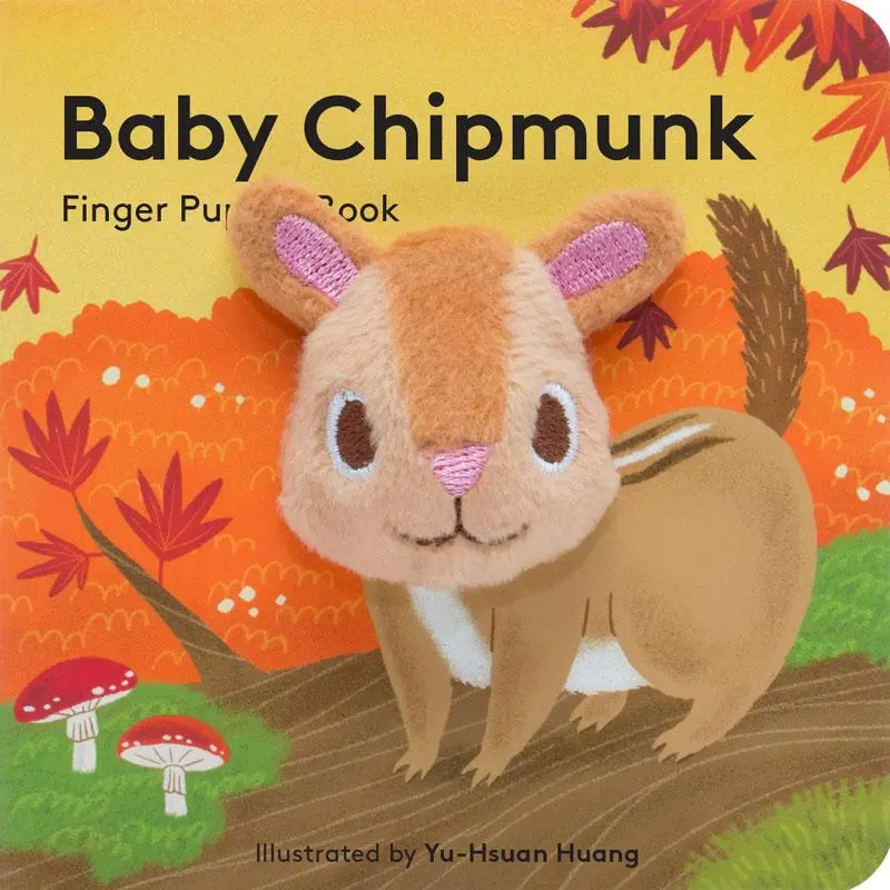 Cover: 9781452156125 | Baby Chipmunk: Finger Puppet Book | Chronicle Books | Taschenbuch