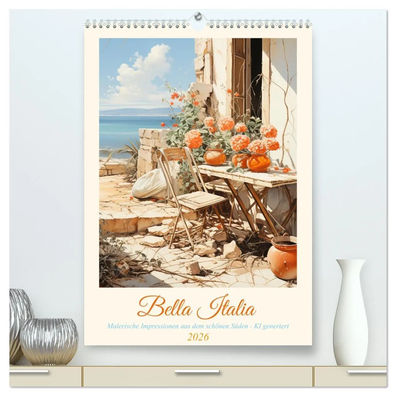 Cover: 9783516306125 | Bella Italia (hochwertiger Premium Wandkalender 2026 DIN A2 hoch),...