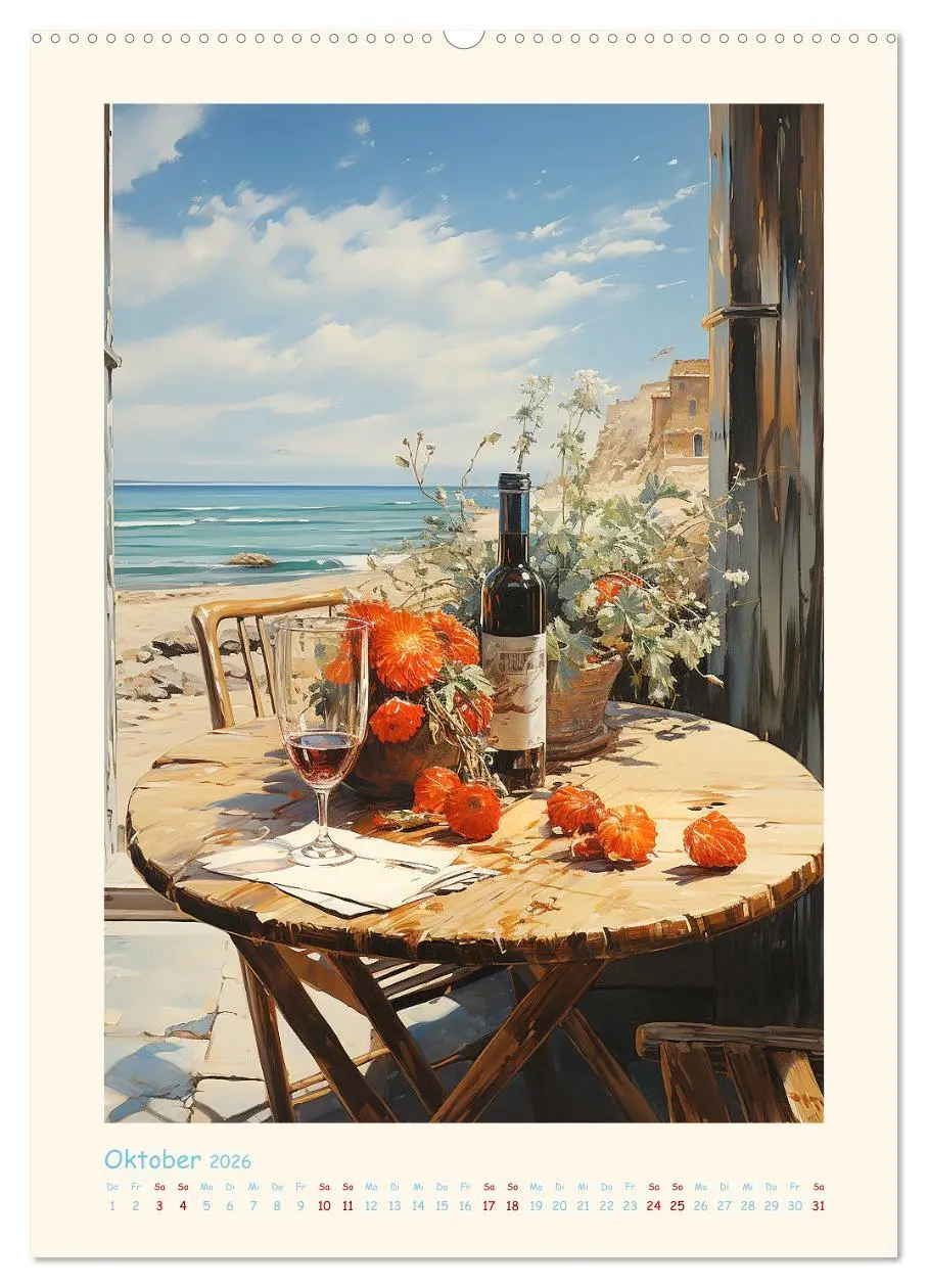 Bild: 9783516306125 | Bella Italia (hochwertiger Premium Wandkalender 2026 DIN A2 hoch),...