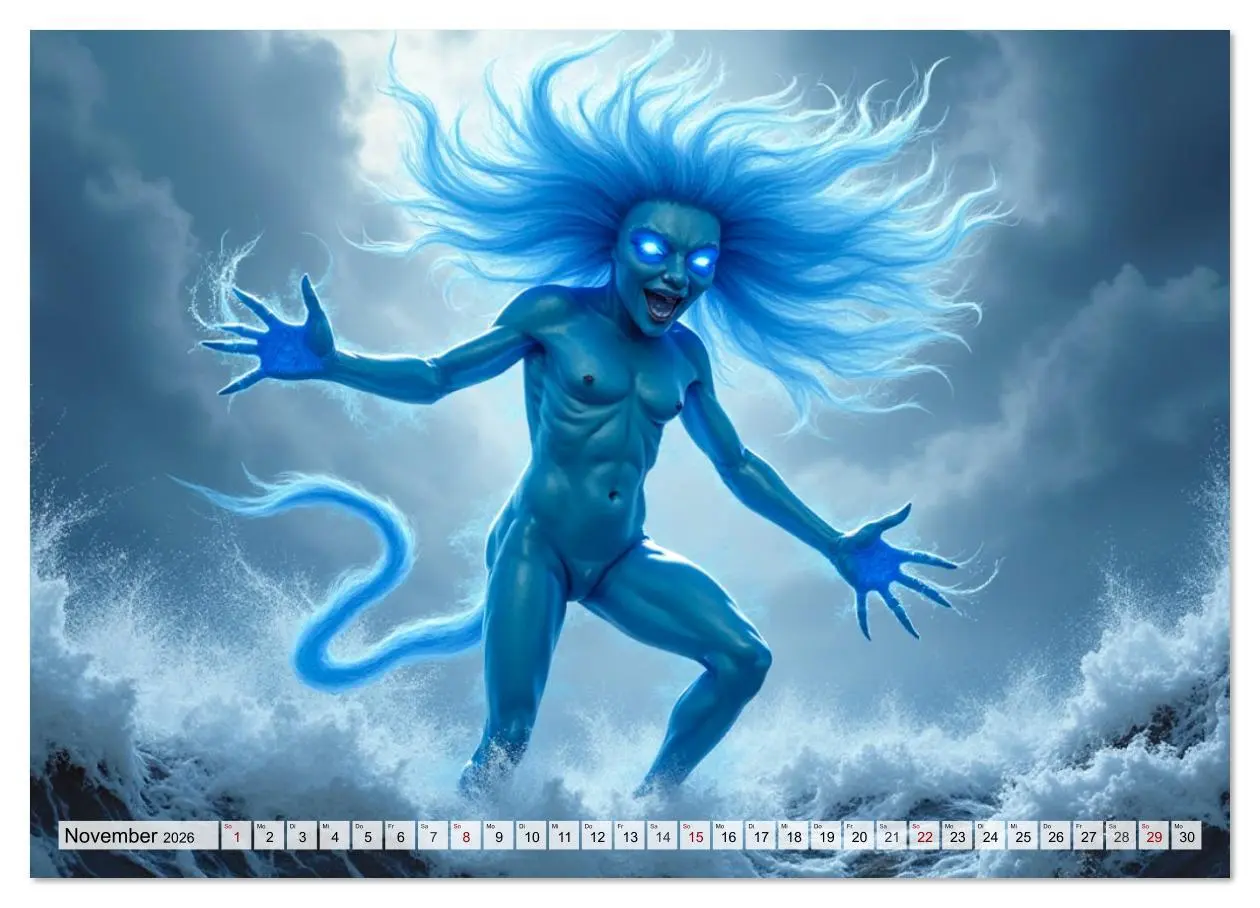 Bild: 9783516616125 | Trolle - Skandinaviens geheime Herrscher (Wandkalender 2026 DIN A2...