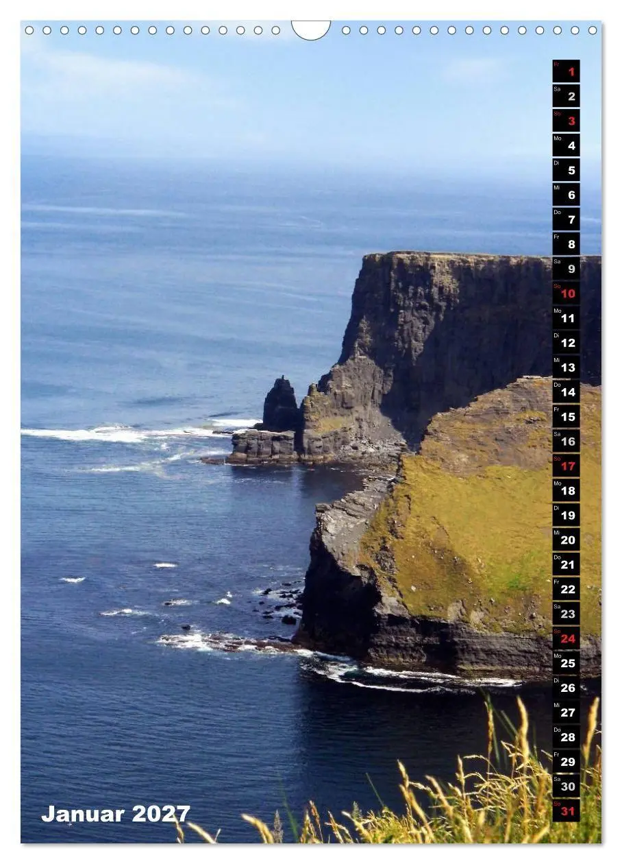 Bild: 9783594216125 | Traumhaftes Irland (Wandkalender 2027 DIN A3 hoch), CALVENDO...