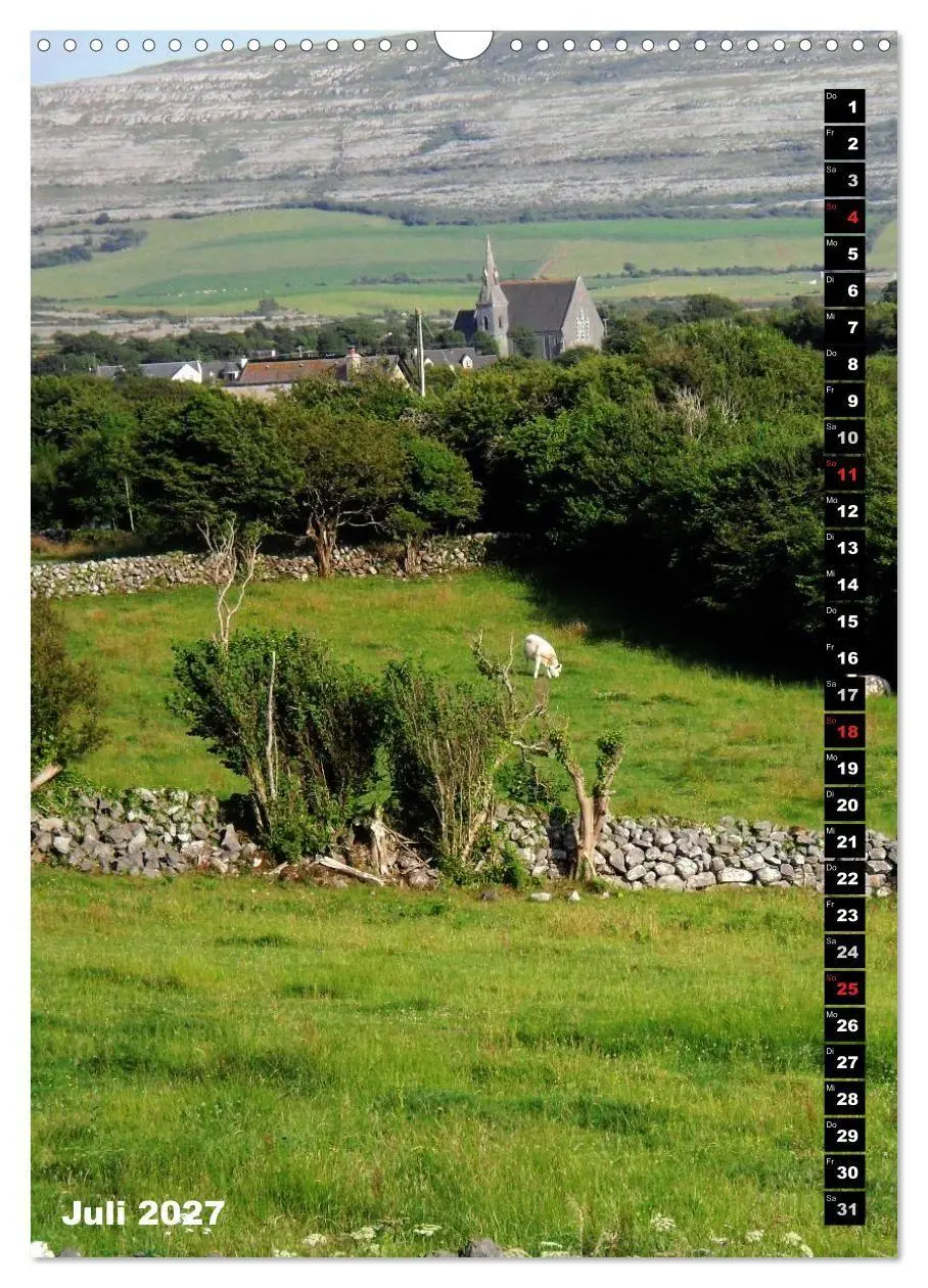 Bild: 9783594216125 | Traumhaftes Irland (Wandkalender 2027 DIN A3 hoch), CALVENDO...