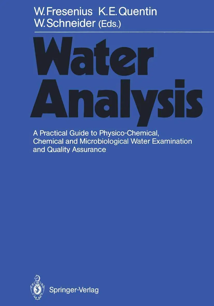 Cover: 9783642726125 | Water Analysis | Karl E. Quentin (u. a.) | Taschenbuch | xxvi | 2011