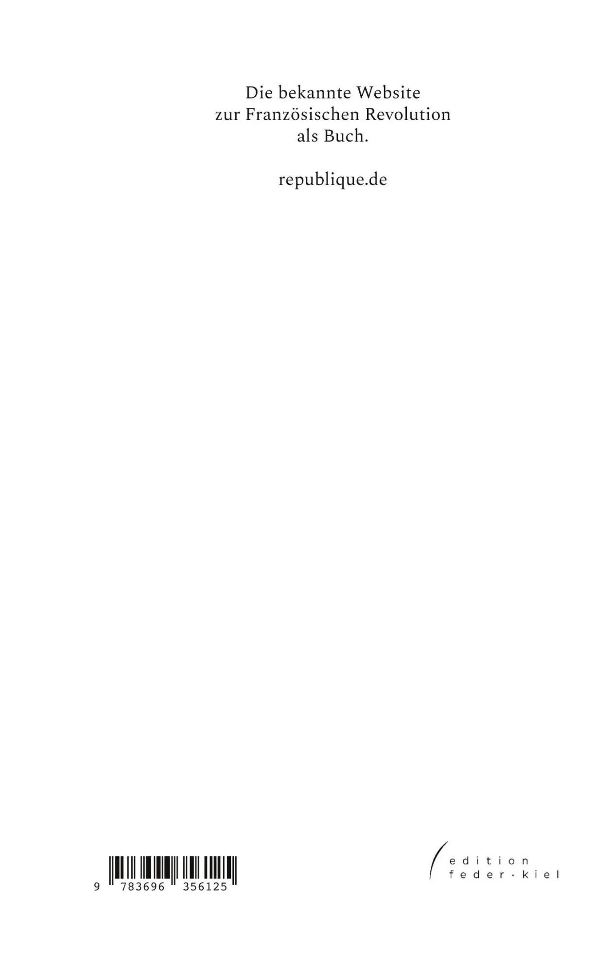 Rückseite: 9783696356125 | Republik | Jan Knupper | Taschenbuch | 144 S. | Deutsch | 2026