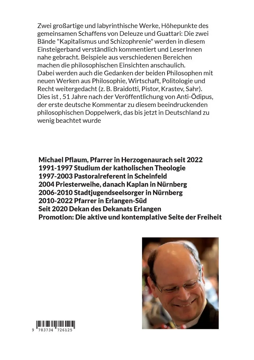 Rückseite: 9783734726125 | Deleuze - seine philosophischen Welten für Einsteiger 3. Band | Pflaum
