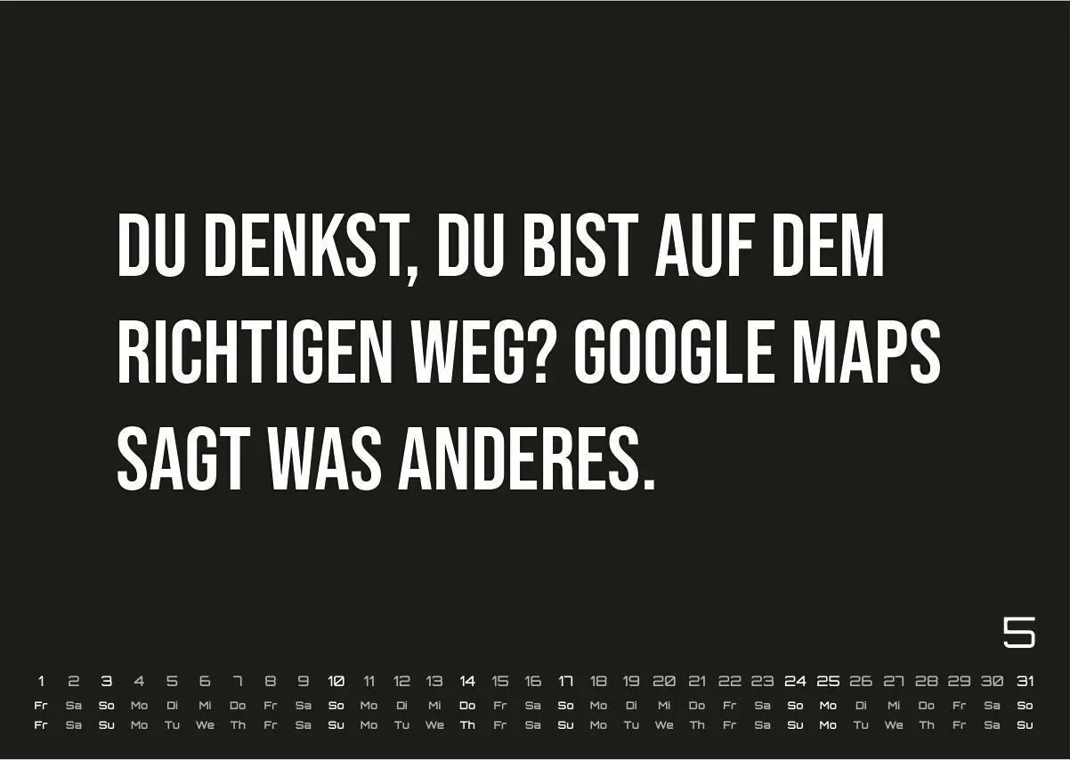 Bild: 9783986736125 | DEMOTIVATION 2026 - dein demotivierender Begleiter - Kalender DIN A3