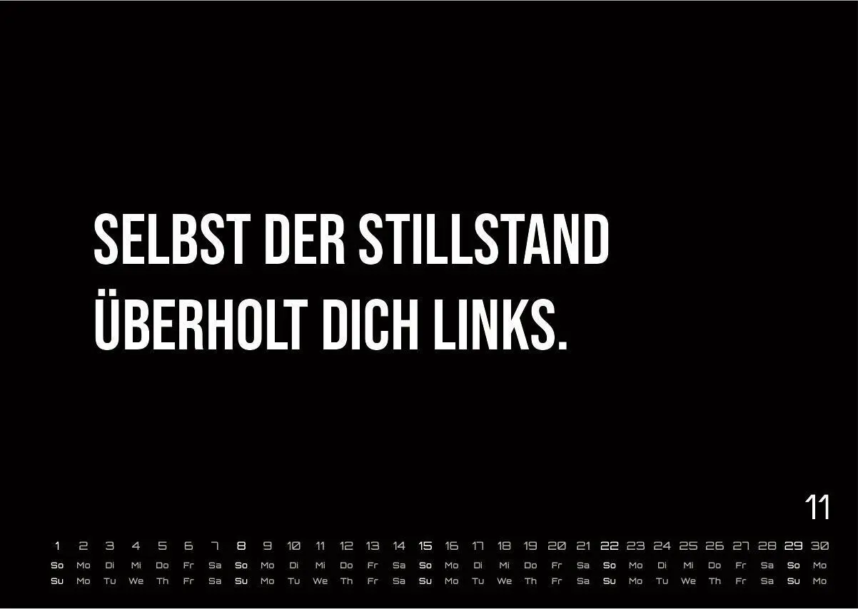 Bild: 9783986736125 | DEMOTIVATION 2026 - dein demotivierender Begleiter - Kalender DIN A3
